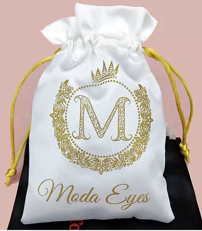 Sand colored contact lenses 1 pr (3 months repl.) + drawstring bag + lenses case