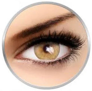 Amber Gem colored contact lenses 1 pr. (3 months repl.) + drawstring bag + lenses case
